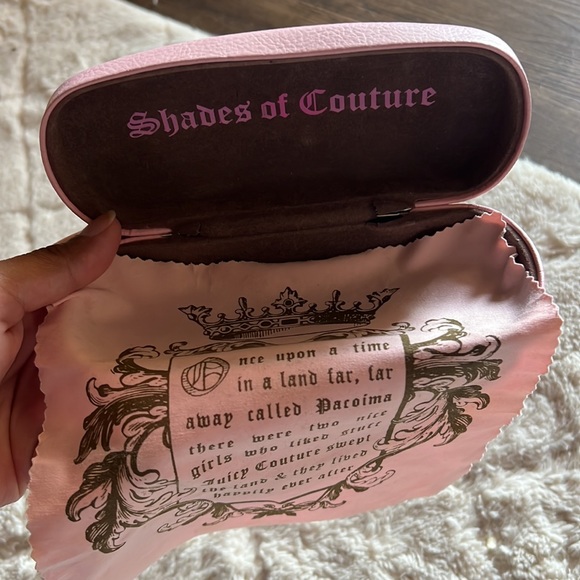 5/$35 Juicy couture prescription frames with original box and dust cloth - Picture 8 of 13